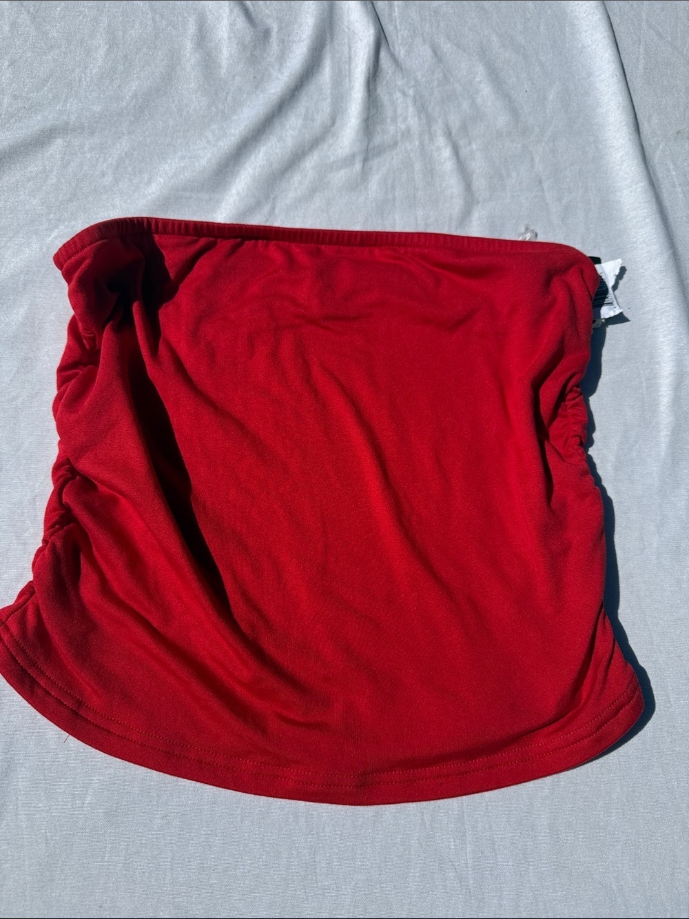 Harper & Ivy Red Crop Top